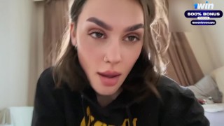 Young Sexy student skillfully rides a dick